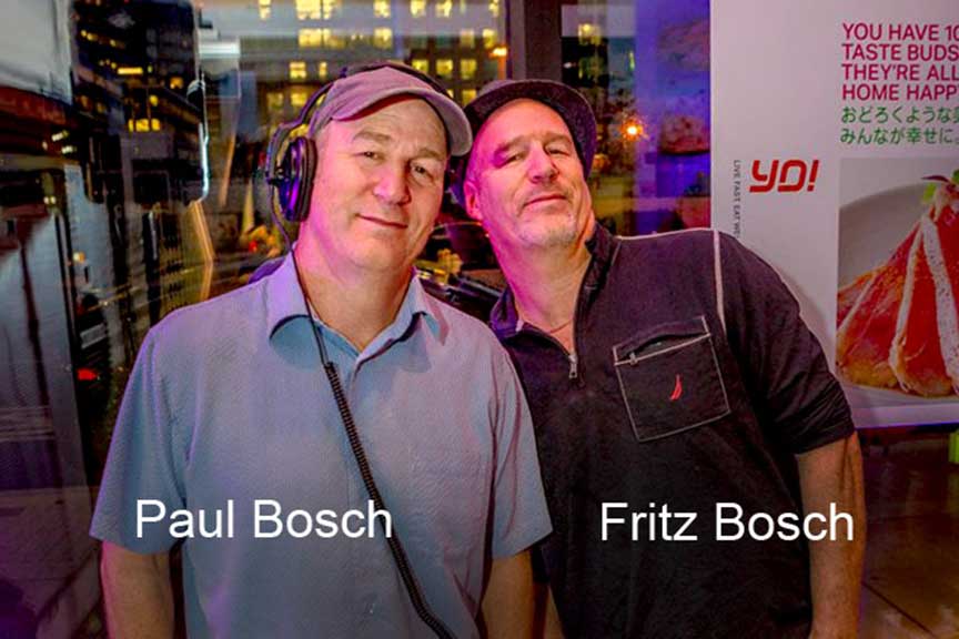 Fritz and Paul Bosch - Founders - AV Production Company